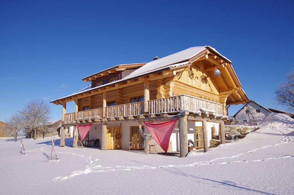 Holzhaus Lugerhof Roding Exterior foto
