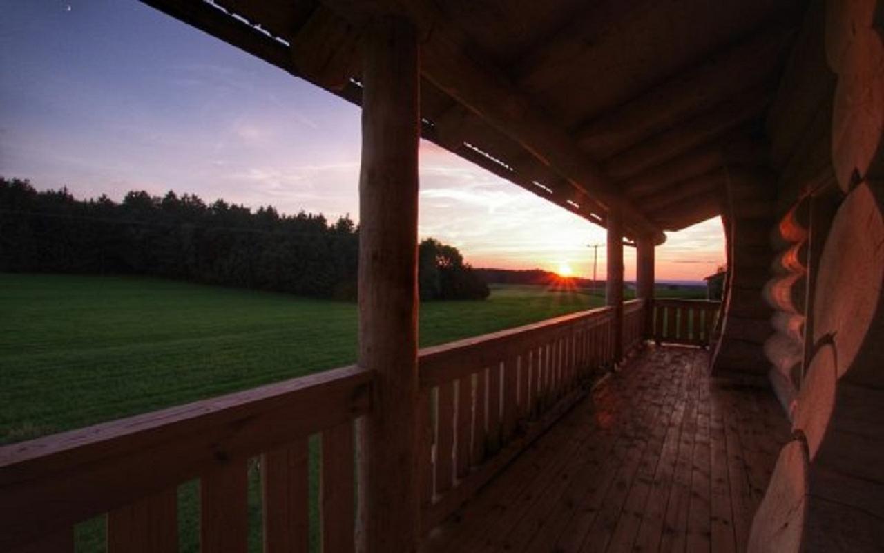 Holzhaus Lugerhof Roding Exterior foto